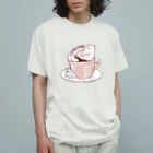 EAT IN!のcoffe time! オーガニックコットンTシャツ