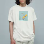 ピゴセリス属のからふるスノボジェンツーペンギン Organic Cotton T-Shirt