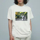 fmnのhometown cat オーガニックコットンTシャツ