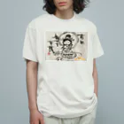 KIYOKA88WONDERLANDの観音さま　平常心でいきましょうー。 オーガニックコットンTシャツ