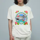 かいほう屋のWILD SHARK  ジンベエザメ オーガニックコットンTシャツ