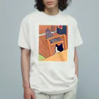 toru_utsunomiyaのラッキーとテン君 オーガニックコットンTシャツ