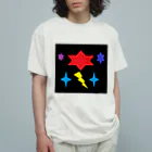 ペンライトの暗闇の妖精 オーガニックコットンTシャツ