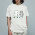 boorichanの靴下犬 オーガニックコットンTシャツ