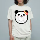 天工房のPanda Lele&Hehe オーガニックコットンTシャツ