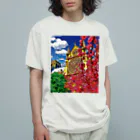 GALLERY misutawoのパリ 春のノートルダム大聖堂 オーガニックコットンTシャツ