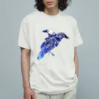 露月のヨゲンノトリ オーガニックコットンTシャツ