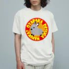 whiterabbit2010のサイアミーズスモークパール オーガニックコットンTシャツ