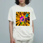 NEON_LINEのThe Y オーガニックコットンTシャツ