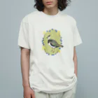 illust_mizのタゲリ オーガニックコットンTシャツ