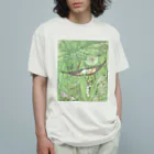 かえる商店のハンモックで眠るおやゆびひめ by Elsa Beskow オーガニックコットンTシャツ