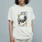 ICE BEANSの珀・燦 オーガニックコットンTシャツ