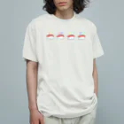 イイイイイの四聖寿司 オーガニックコットンTシャツ