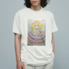 artswitchのネコのナナコさん Organic Cotton T-Shirt