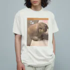 ウサ王の垂れ耳 Organic Cotton T-Shirt