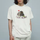 chicodeza by suzuriの草亀親子 Organic Cotton T-Shirt