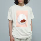 ゆきの絵です。の沖縄名物　ぜんざい Organic Cotton T-Shirt