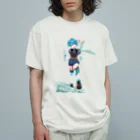 スライムバケツ店の有馬千草ママ冷音ちゃん（右手異空間B） Organic Cotton T-Shirt