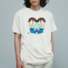 スライムバケツ店の蛇蝎家スライムさん（バレンタイン） Organic Cotton T-Shirt