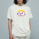 こどもの絵の３さい の じがぞう オーガニックコットンTシャツ