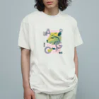 クリーンパンサーのグッズショップのクリーンパンサー5周年記念デザインです。 Organic Cotton T-Shirt