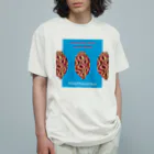 ヒロシオーバーダイブのチョコ好きに捧ぐカカオビーンズ（1-2） Organic Cotton T-Shirt