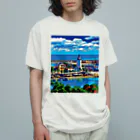 GALLERY misutawoのスペイン マラガの灯台 Organic Cotton T-Shirt