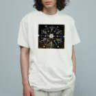 まいかる🔮 何かをチャレンジするときの開運アドバイザーの開運マンダラ(恋愛運) オーガニックコットンTシャツ