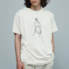 jobinのハシビロコウ オーガニックコットンTシャツ