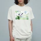 rihophotographyのホルフォトプリント オーガニックコットンTシャツ