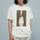 ヤスコヤSUZURI店の巻きsoft オーガニックコットンTシャツ