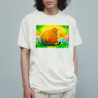 BOOK STORE  |  オオタミクのキウイくんのひなたぼっこ Organic Cotton T-Shirt