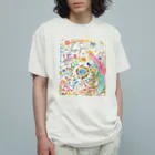 RyncosmogonyのParadise オーガニックコットンTシャツ