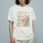 RyncosmogonyのParadise オーガニックコットンTシャツ