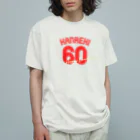 IRIS-jpの還暦、迎えました。～毎日楽しい！～赤 Organic Cotton T-Shirt