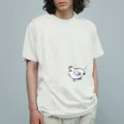 segasworksのこっちに来るライチョウさん オーガニックコットンTシャツ