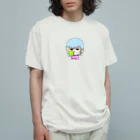 🐑💩 WhiteYeti↝のバブるガム おはぎ Organic Cotton T-Shirt