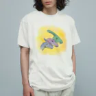 ひつじときのこのサウロロフスプロサウロロフスパラサウロロフス Organic Cotton T-Shirt