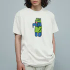 ヒロシオーバーダイブのゾンビなパンダ Organic Cotton T-Shirt