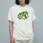 ナナメのがおまう オーガニックコットンTシャツ