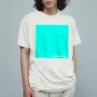 Clum bunchの空の青さ Organic Cotton T-Shirt