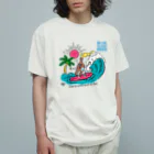 BLUE ISLAND BEER グッズストアのBLUE ISLAND SURFER Organic Cotton T-Shirt