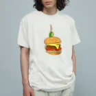 あいちぃ百貨店のハンバーガ☆ Organic Cotton T-Shirt