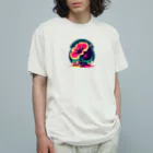 ozのハイビスカス🌺 オーガニックコットンTシャツ