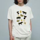 chika_shirakawaの古代シリーズ▲▼▲▼王塚古墳の馬と紋様 Organic Cotton T-Shirt