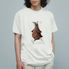 SNEECHの鳥ちゃん オーガニックコットンTシャツ