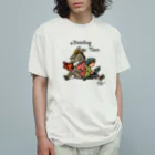 まつもトイズのロバ君と少年 オーガニックコットンTシャツ