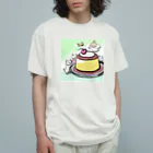 なすこのプリン Organic Cotton T-Shirt