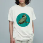 nrms0901のネオケラトドゥス　ミドリ オーガニックコットンTシャツ