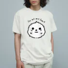 Mameyudoufuの【BIG】「もう無理っす」(Tシャツ) Organic Cotton T-Shirt